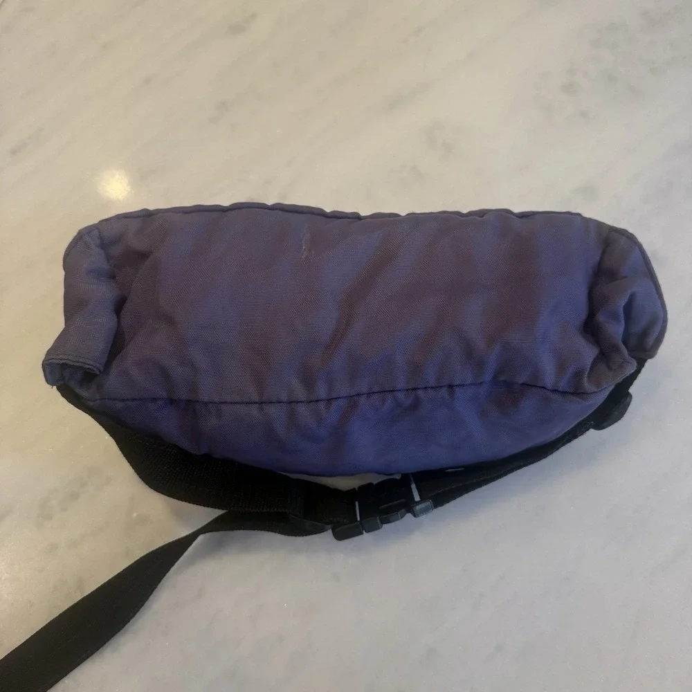 Vintage Lands'‎ End Hiking Waist Pack Fanny Pack Adjustable Zip Neon 90s Multi